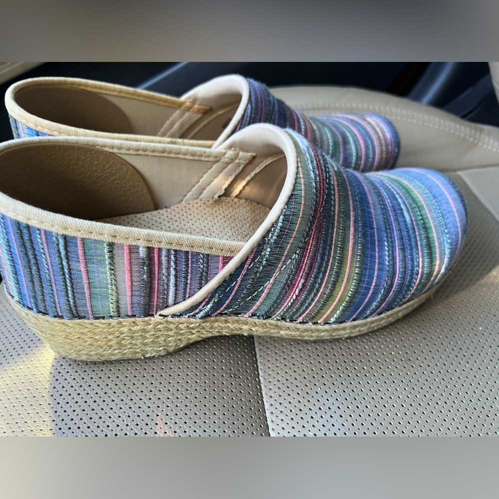 Dansko Multicolored Size 40 Clogs - image 2